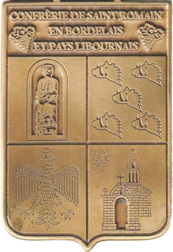Logo Confrérie de Saint Romain en Bordelais et Pays Libournais